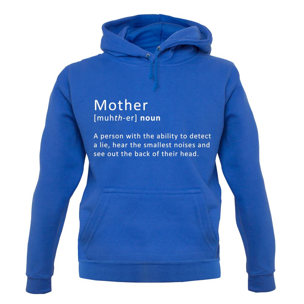 Mother Definition unisex hoodie