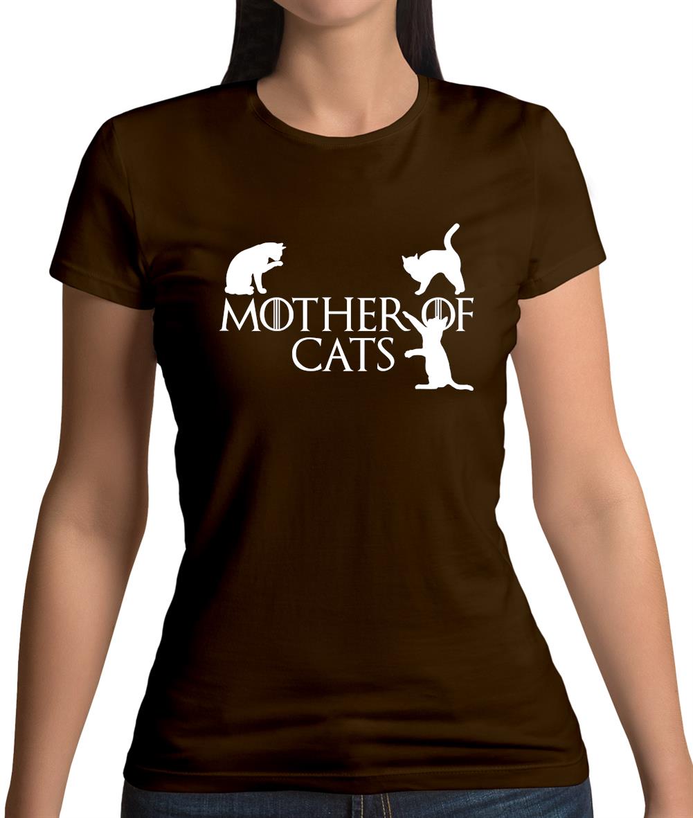 Mother Of Cats Womens T-Shirt