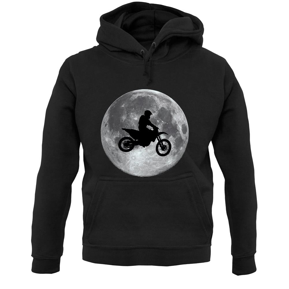 Motorcross Moon Unisex Hoodie