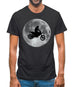 Motorcross Moon Mens T-Shirt