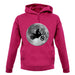 Motorcross Moon unisex hoodie