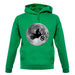 Motorcross Moon unisex hoodie