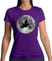 Motorcross Moon Womens T-Shirt