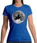 Motorcross Moon Womens T-Shirt