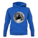 Motorcross Moon unisex hoodie