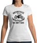 Motorcycles Give Us Wings Womens T-Shirt