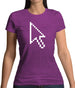 Mouse Pointer (Pixel) Womens T-Shirt