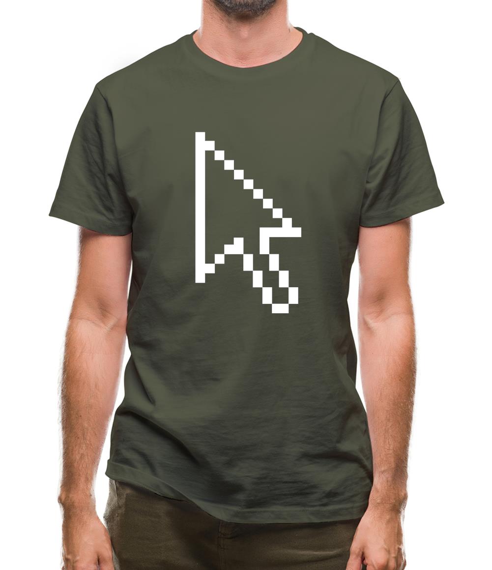 Mouse Pointer (Pixel) Mens T-Shirt