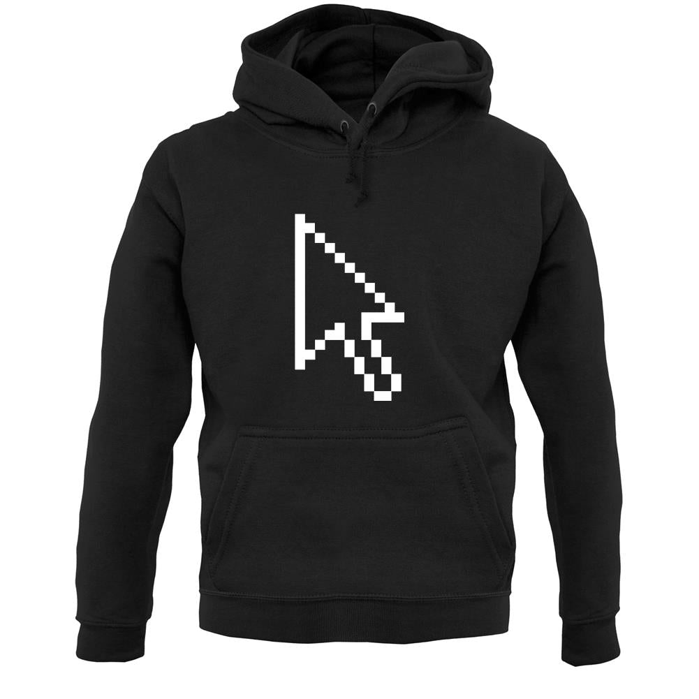Mouse Pointer (Pixel) Unisex Hoodie