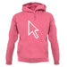 Mouse Pointer (Pixel) unisex hoodie