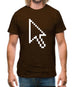 Mouse Pointer (Pixel) Mens T-Shirt