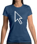 Mouse Pointer (Pixel) Womens T-Shirt
