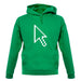 Mouse Pointer (Pixel) unisex hoodie