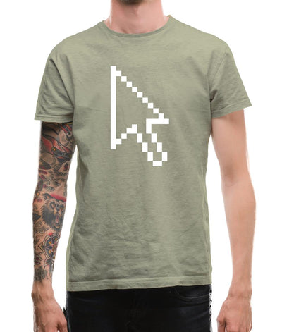 Mouse Pointer (Pixel) Mens T-Shirt