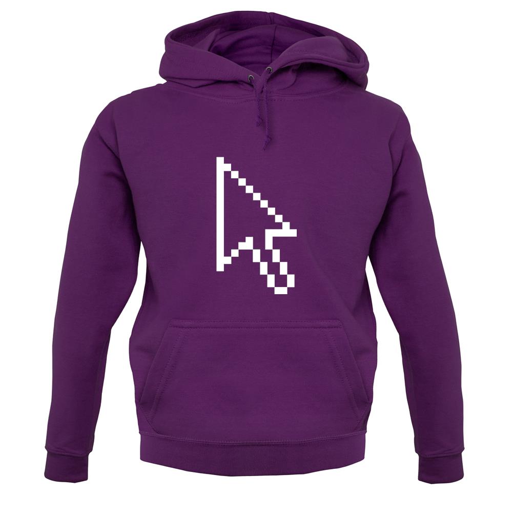 Mouse Pointer (Pixel) unisex hoodie