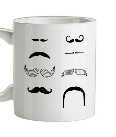 Moustache Ceramic Mug