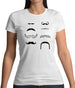 Moustache Womens T-Shirt