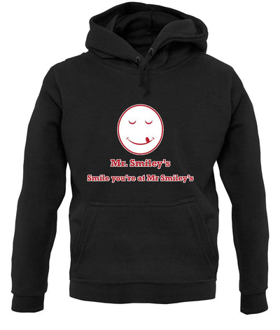 Mr Smiley's Smile You'Re At Smiley's unisex hoodie