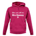 You Can Call Me Mrs Downey Jr unisex hoodie