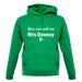 You Can Call Me Mrs Downey Jr unisex hoodie