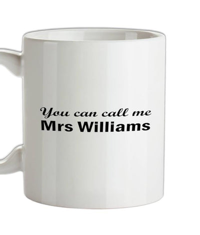 Mrs Williams Ceramic Mug