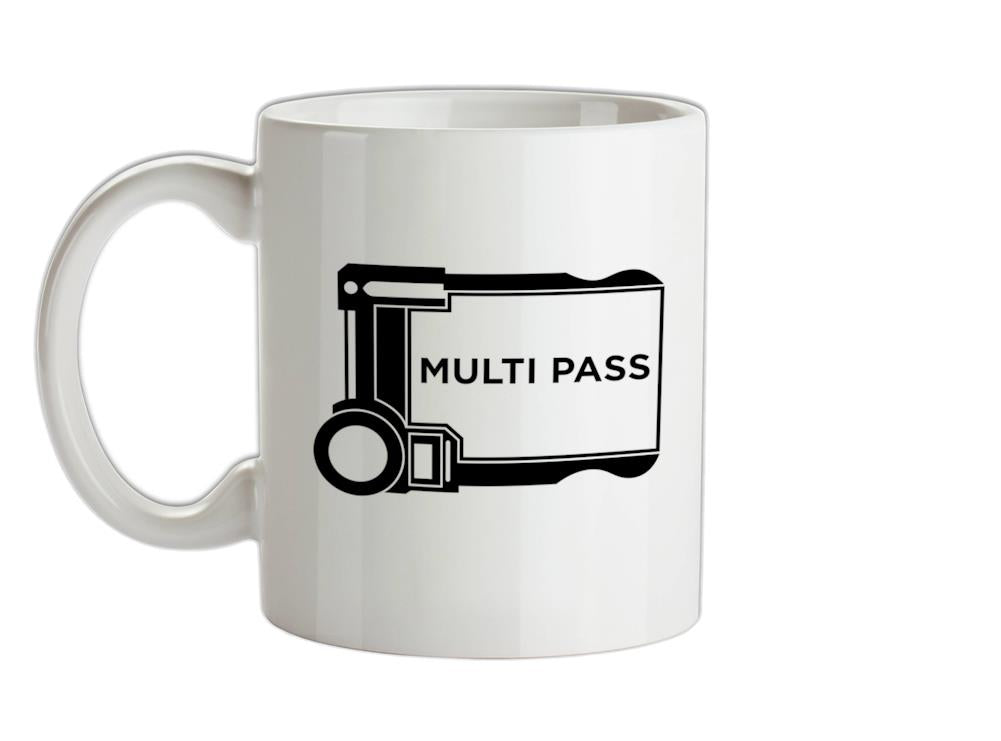 Multi Pass Ceramic Mug