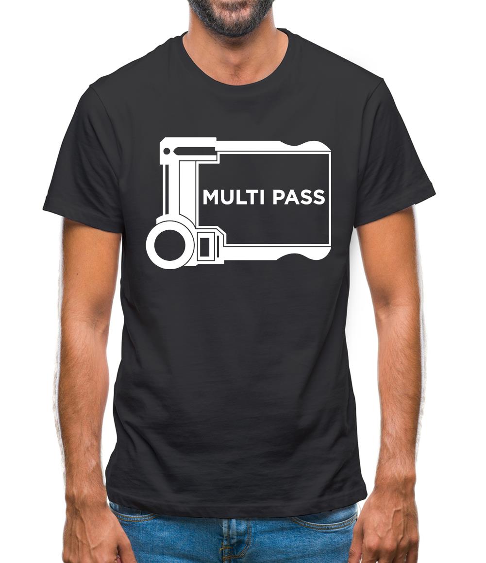 Multi Pass Mens T-Shirt