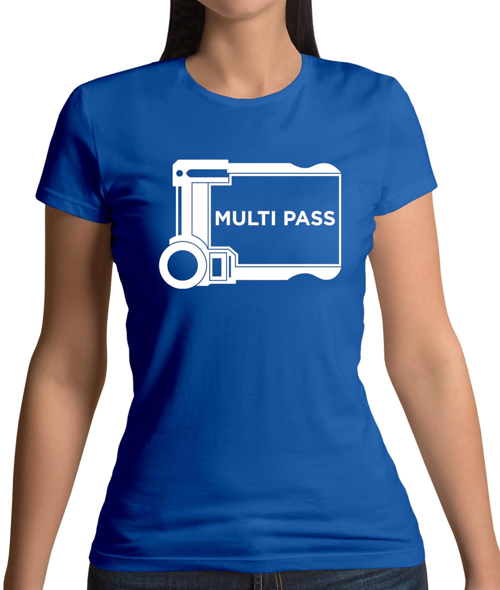 Multi Pass Womens T-Shirt
