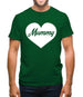 Heart Mummy Mens T-Shirt