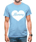 Heart Mummy Mens T-Shirt