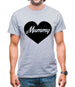 Heart Mummy Mens T-Shirt