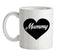 Heart Mummy Ceramic Mug