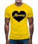 Heart Mummy Mens T-Shirt
