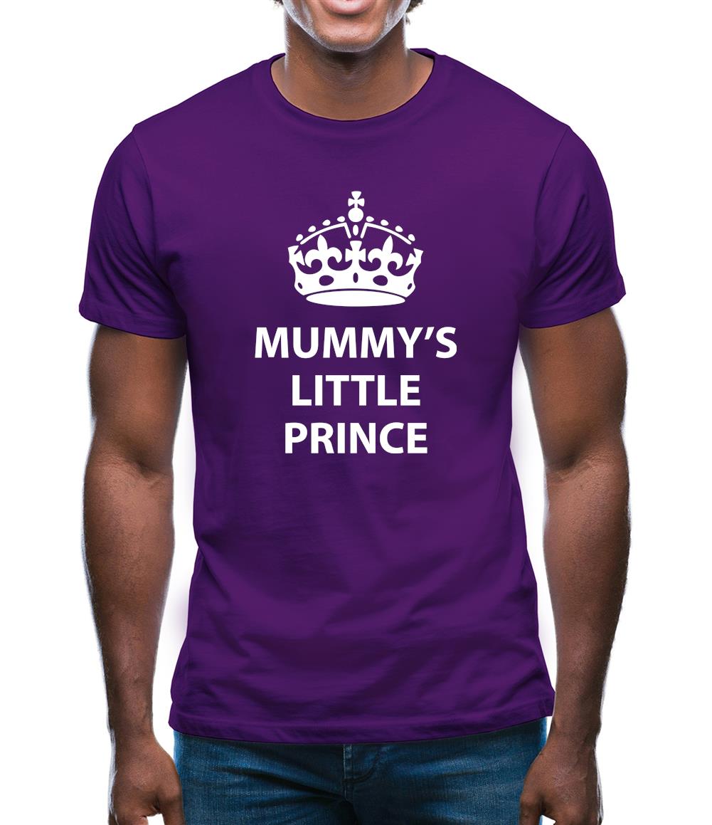 Mummy's Little Prince Mens T-Shirt