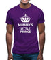 Mummy's Little Prince Mens T-Shirt