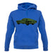 Classic American Muscle Car unisex hoodie