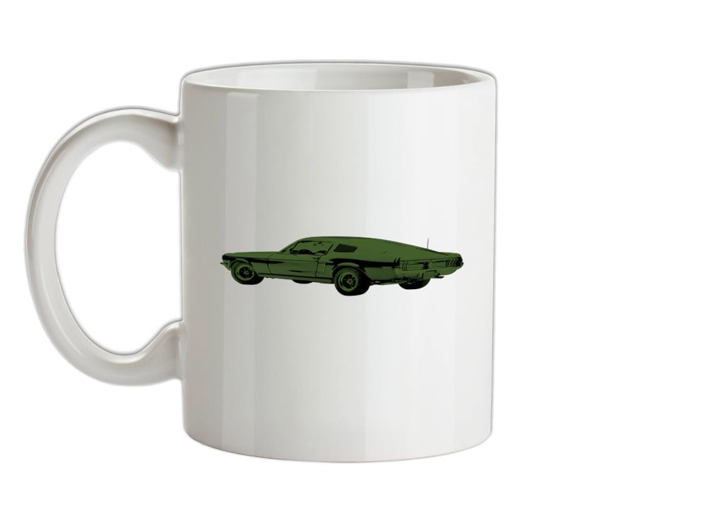 Classic American Muscle Car Ceramic Mug