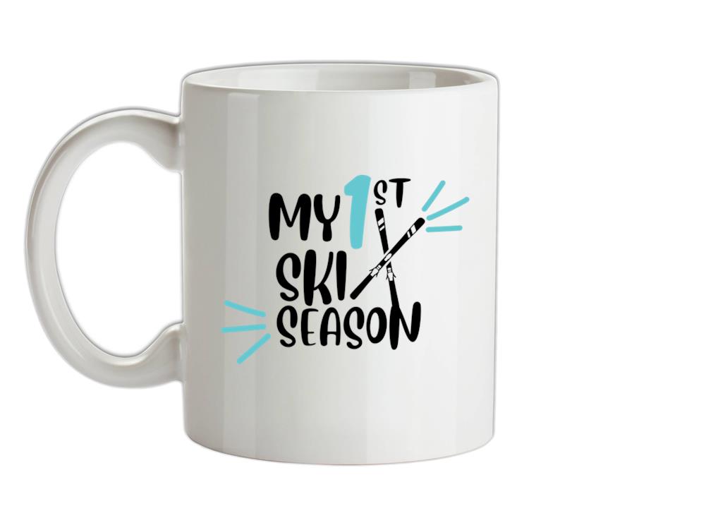 My First Ski Season Ceramic Mug