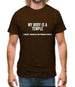 My Body Is A Temple Come Pray With Me Mens T-Shirt