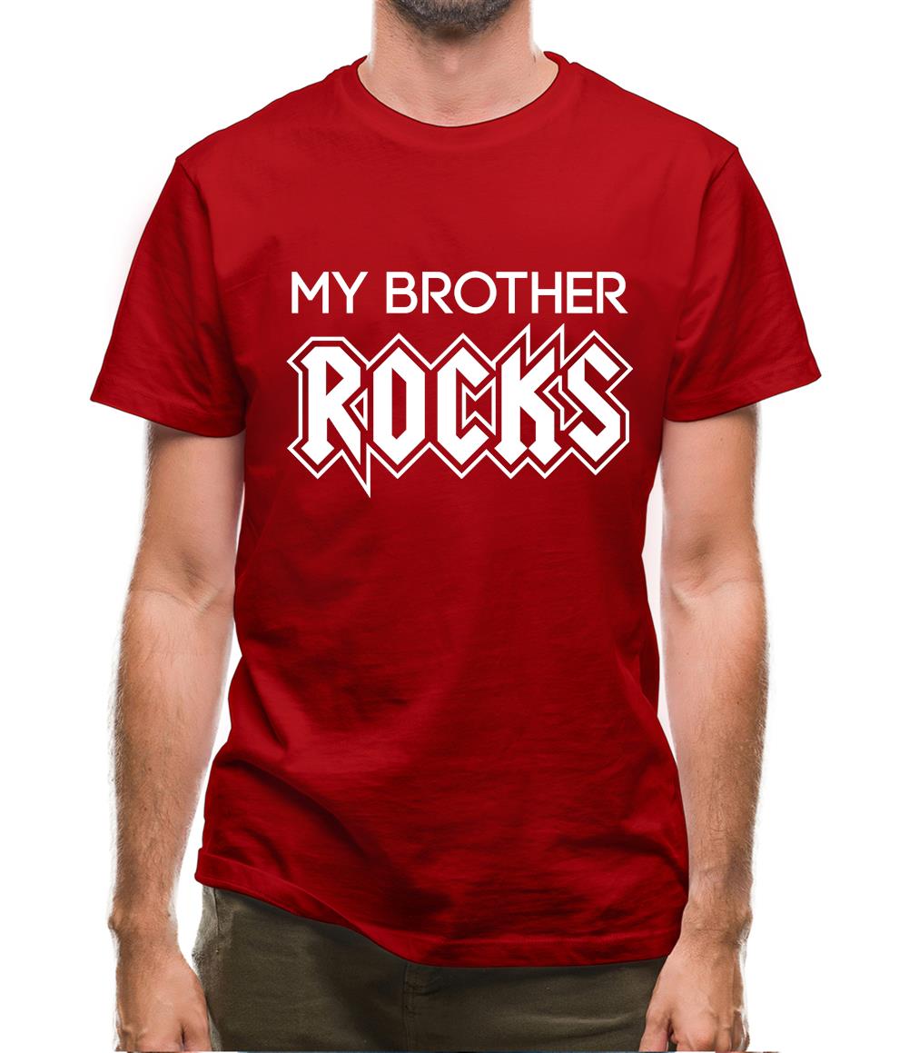 My Brother Rocks Mens T-Shirt