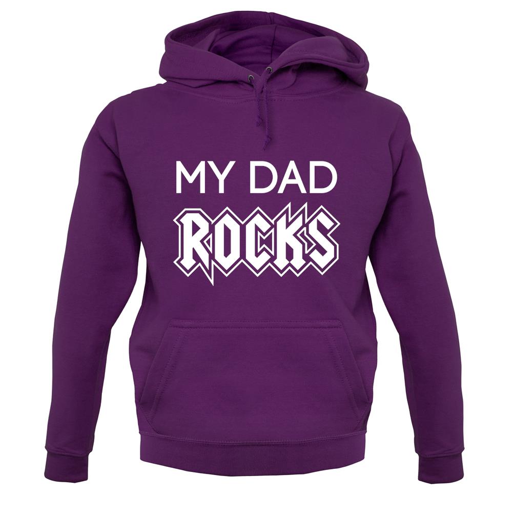 My Dad Rocks unisex hoodie