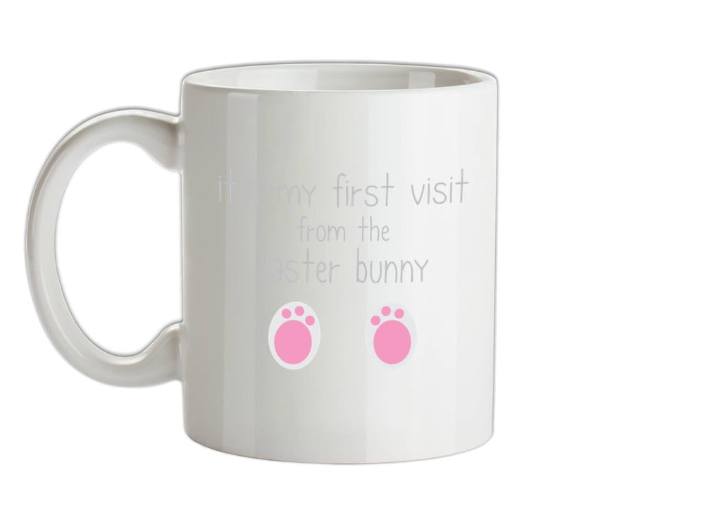 First Visit From The Easter Bunny Ceramic Mug