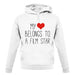 My Heart Belongs To A Film Star unisex hoodie