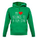 My Heart Belongs To A Film Star unisex hoodie