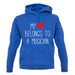 My Heart Belongs To A Musician unisex hoodie