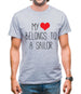 My Heart Belongs To A Sailor Mens T-Shirt