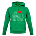 My Heart Belongs To An Actor unisex hoodie