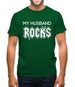 My Husband Rocks Mens T-Shirt