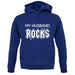 My Husband Rocks unisex hoodie