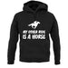 My Other Ride Is A Horse unisex hoodie